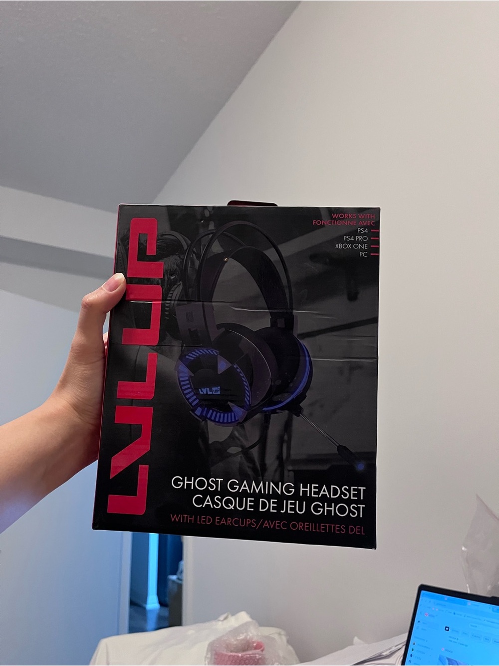 Ghost Gaming Headset - Black and Blue